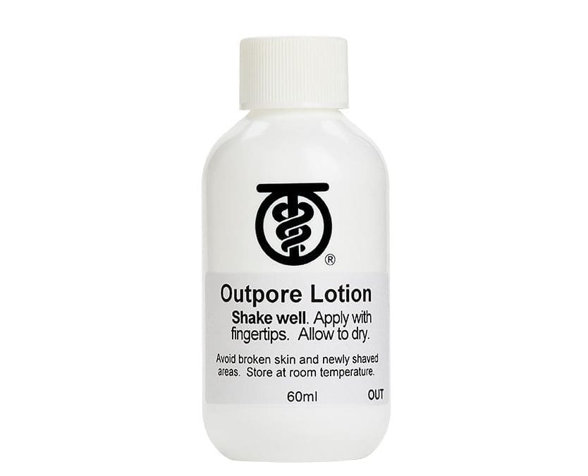 Outpore lotion