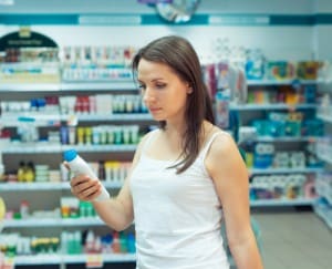 Allergic to sunscreen? Read labels!